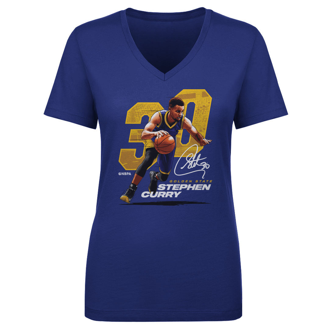Steph Curry Women&#39;s V-Neck T-Shirt | 500 LEVEL