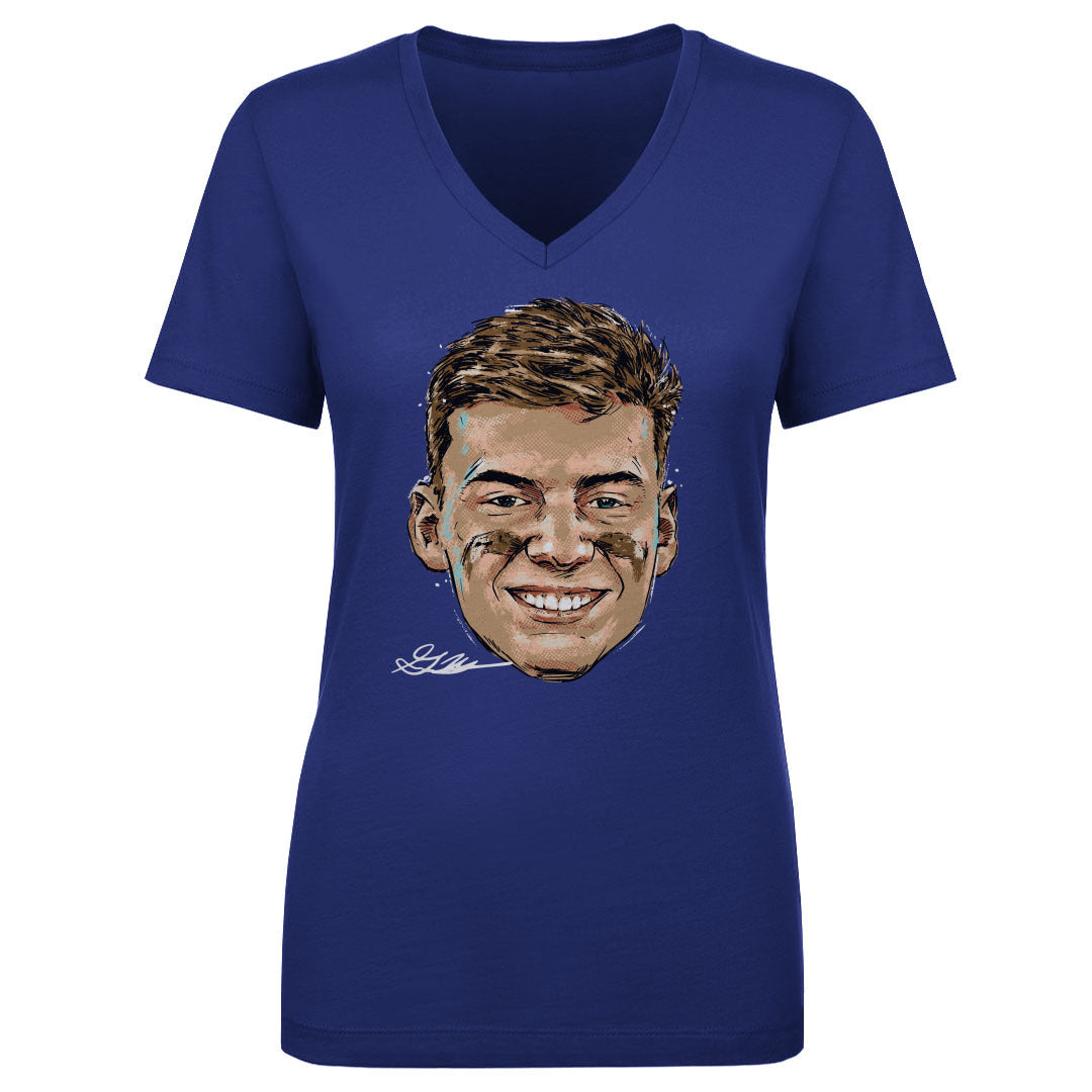 Graham Mertz Women&#39;s V-Neck T-Shirt | 500 LEVEL