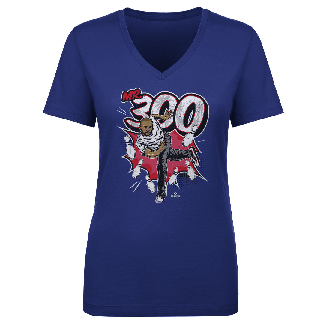 Mookie Betts Women&#39;s V-Neck T-Shirt | 500 LEVEL