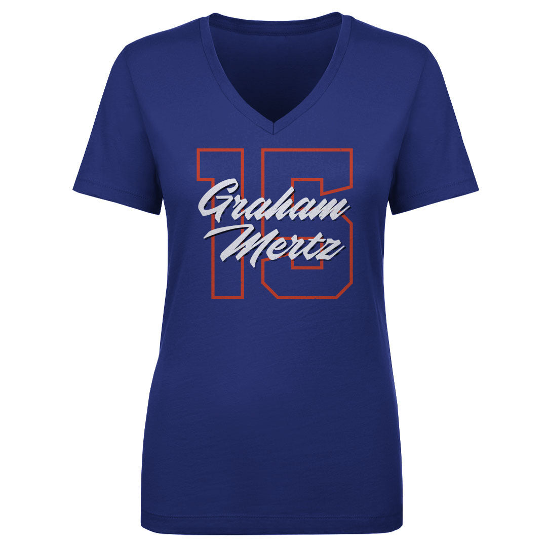 Graham Mertz Women&#39;s V-Neck T-Shirt | 500 LEVEL