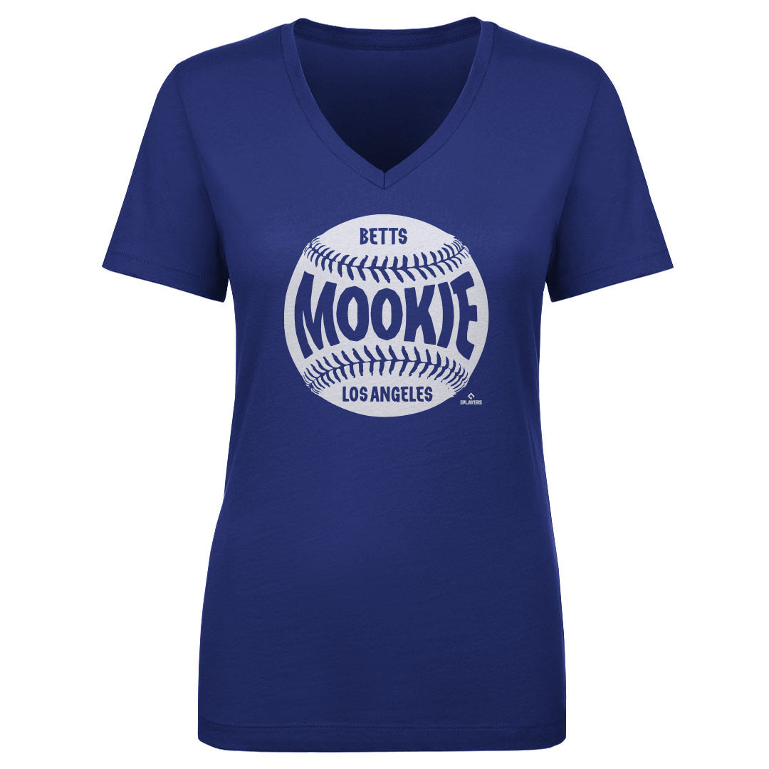 Mookie Betts Women&#39;s V-Neck T-Shirt | 500 LEVEL