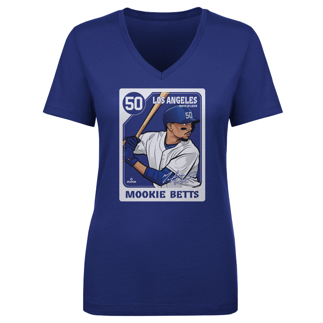 Mookie Betts Women&#39;s V-Neck T-Shirt | 500 LEVEL