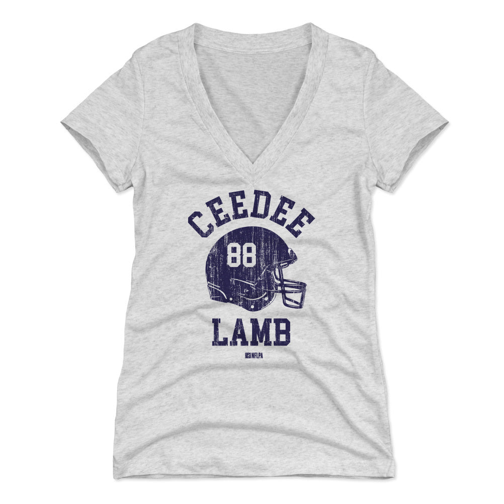 CeeDee Lamb Women&#39;s V-Neck T-Shirt | 500 LEVEL