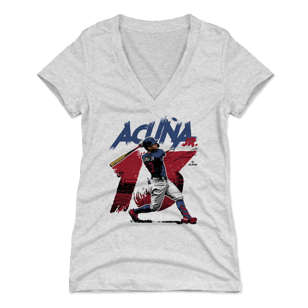 Ronald Acuna Jr. Women&#39;s V-Neck T-Shirt | 500 LEVEL