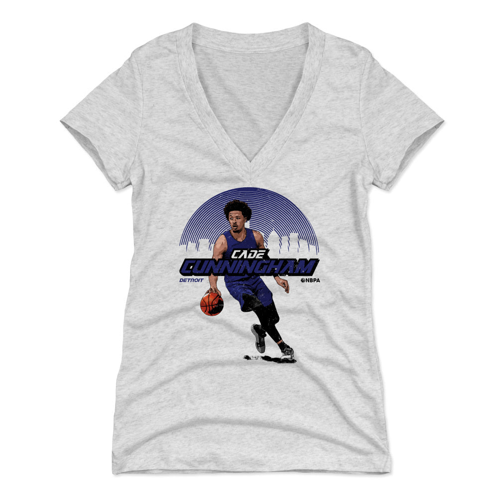 Cade Cunningham Women&#39;s V-Neck T-Shirt | 500 LEVEL