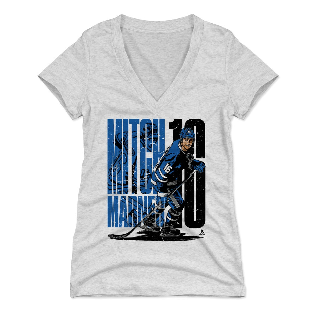 Mitch Marner Women&#39;s V-Neck T-Shirt | 500 LEVEL