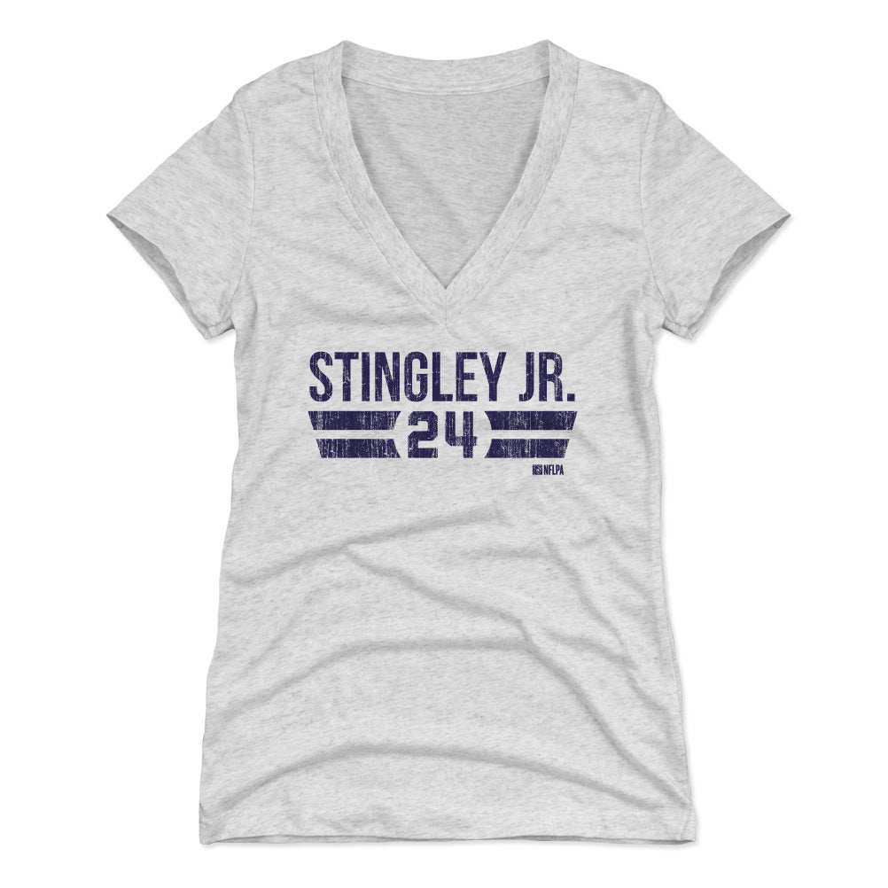 Derek Stingley Jr. Women&#39;s V-Neck T-Shirt | 500 LEVEL