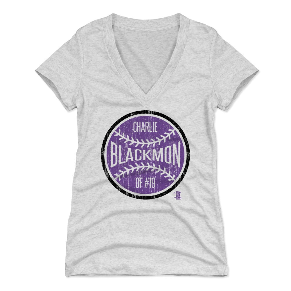  500 LEVEL Charlie Blackmon Youth Shirt (Kids Shirt, 6-7Y Small,  Tri Black) - Charlie Blackmon Chuck Nazty Players Weekend WHT P : Clothing,  Shoes & Jewelry