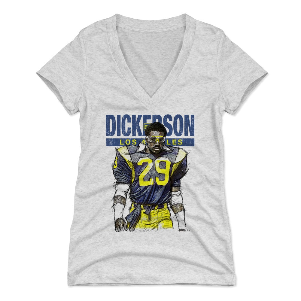 Eric Dickerson Women&#39;s V-Neck T-Shirt | 500 LEVEL