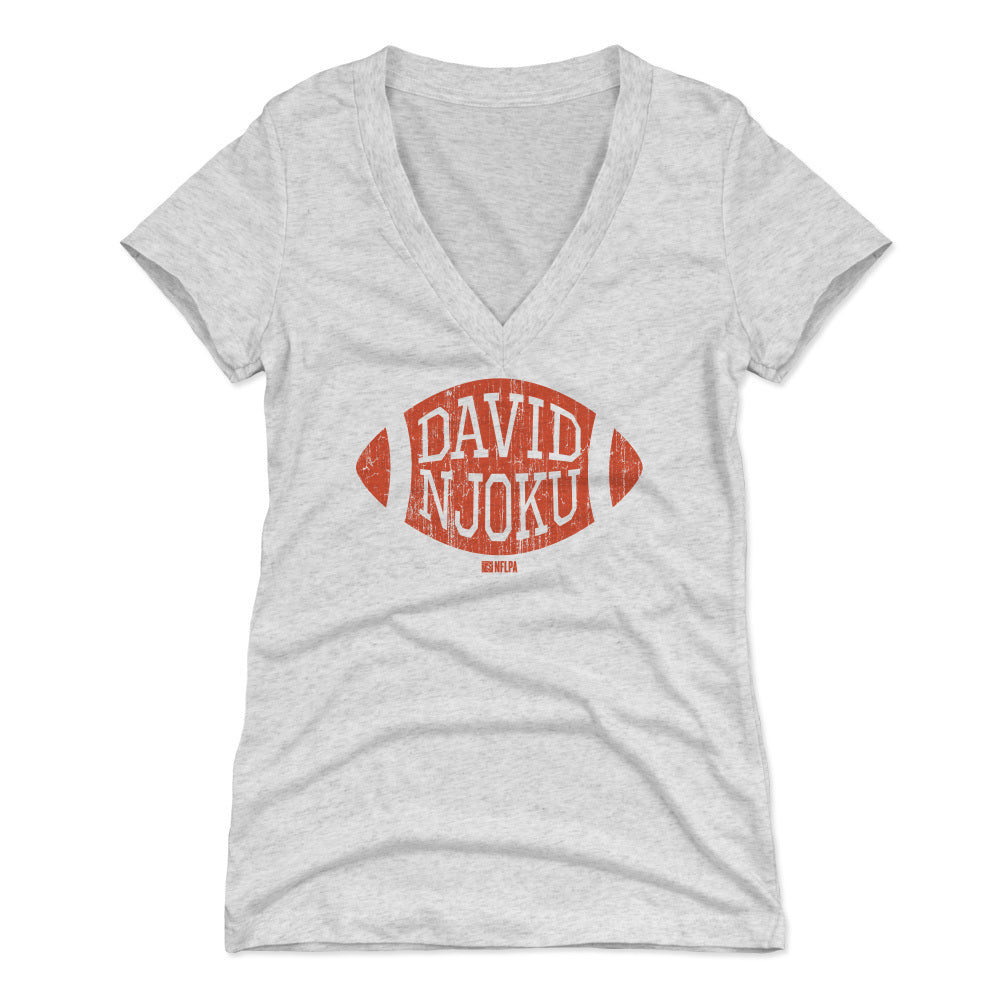 David Njoku Women&#39;s V-Neck T-Shirt | 500 LEVEL