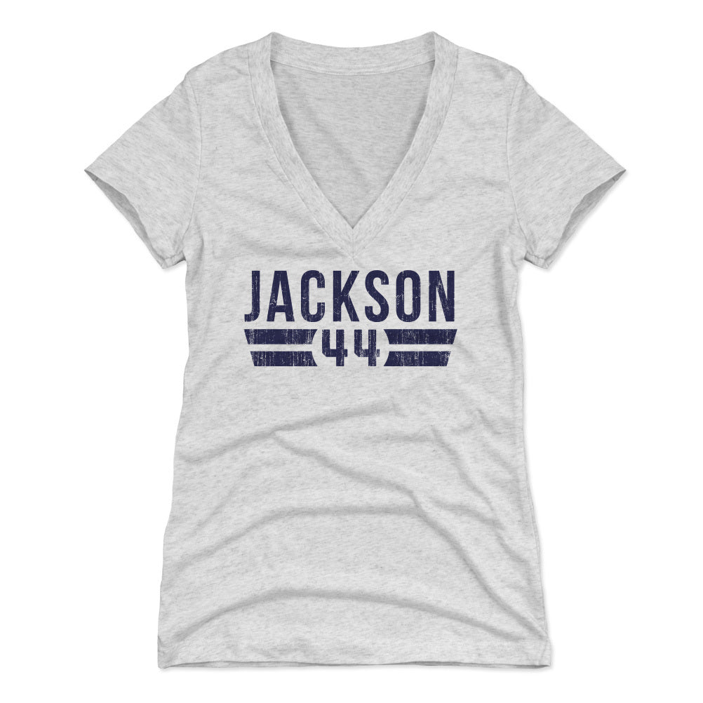 Reggie Jackson Women&#39;s V-Neck T-Shirt | 500 LEVEL