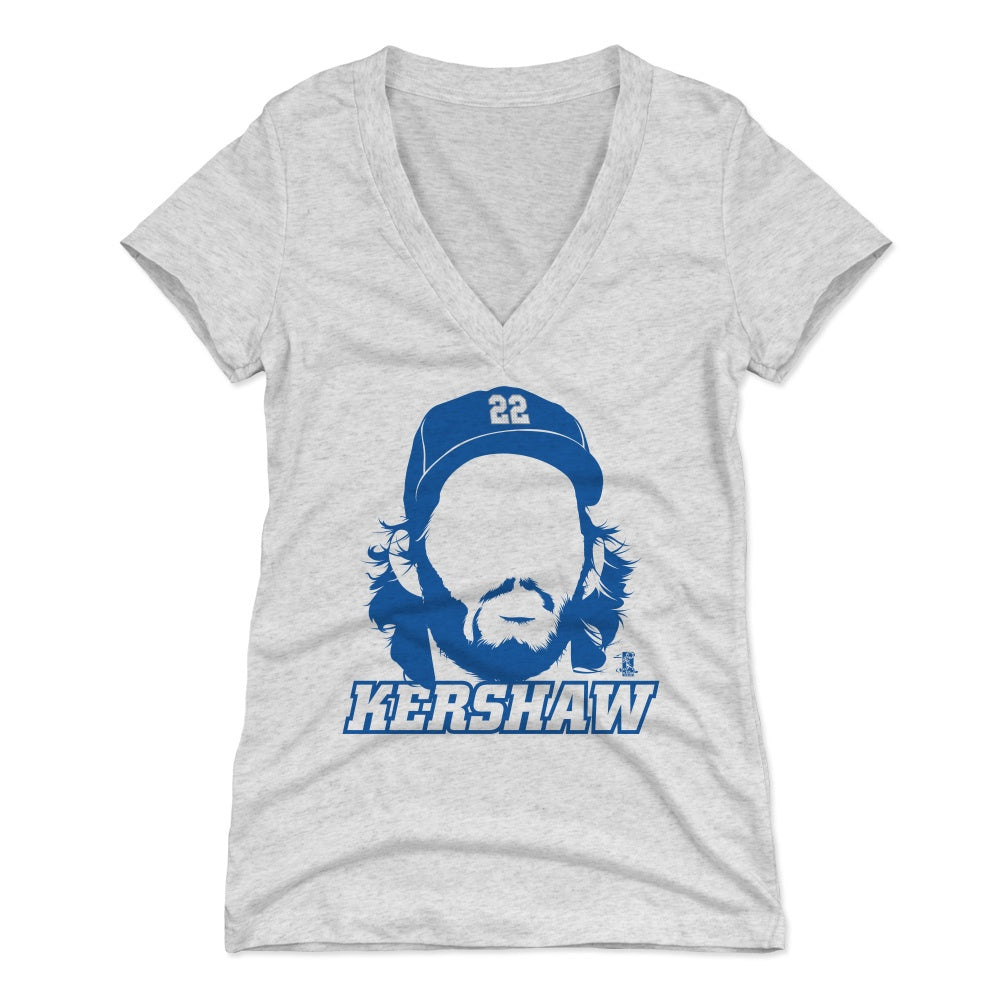 Clayton Kershaw Women&#39;s V-Neck T-Shirt | 500 LEVEL