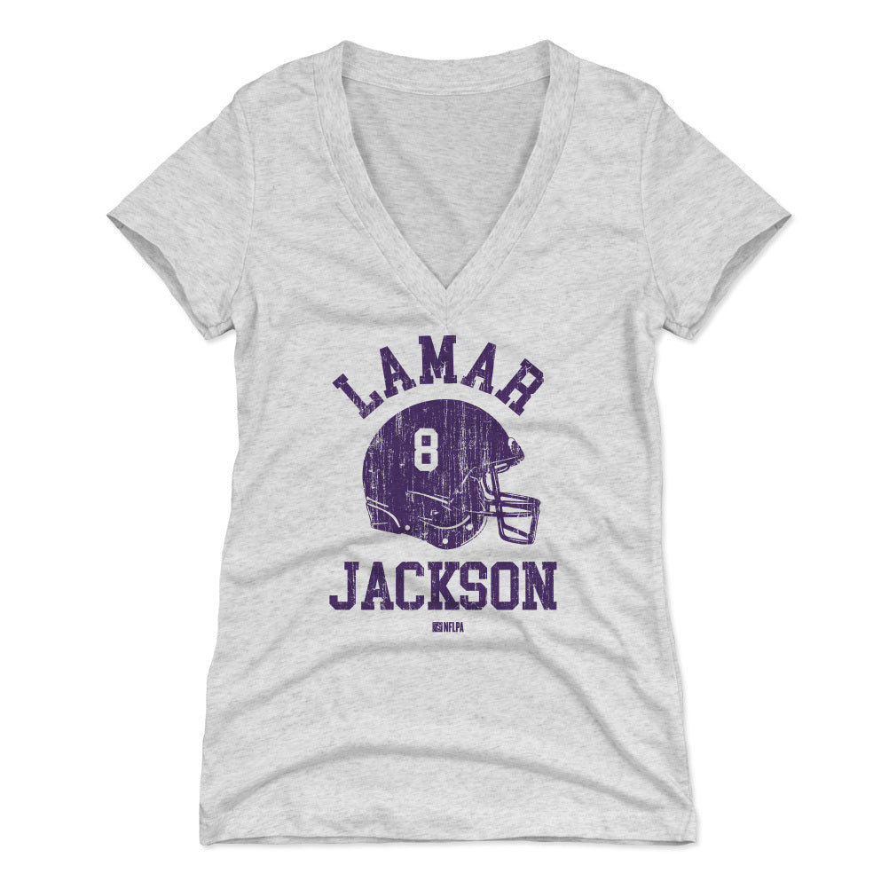 Lamar Jackson Women&#39;s V-Neck T-Shirt | 500 LEVEL