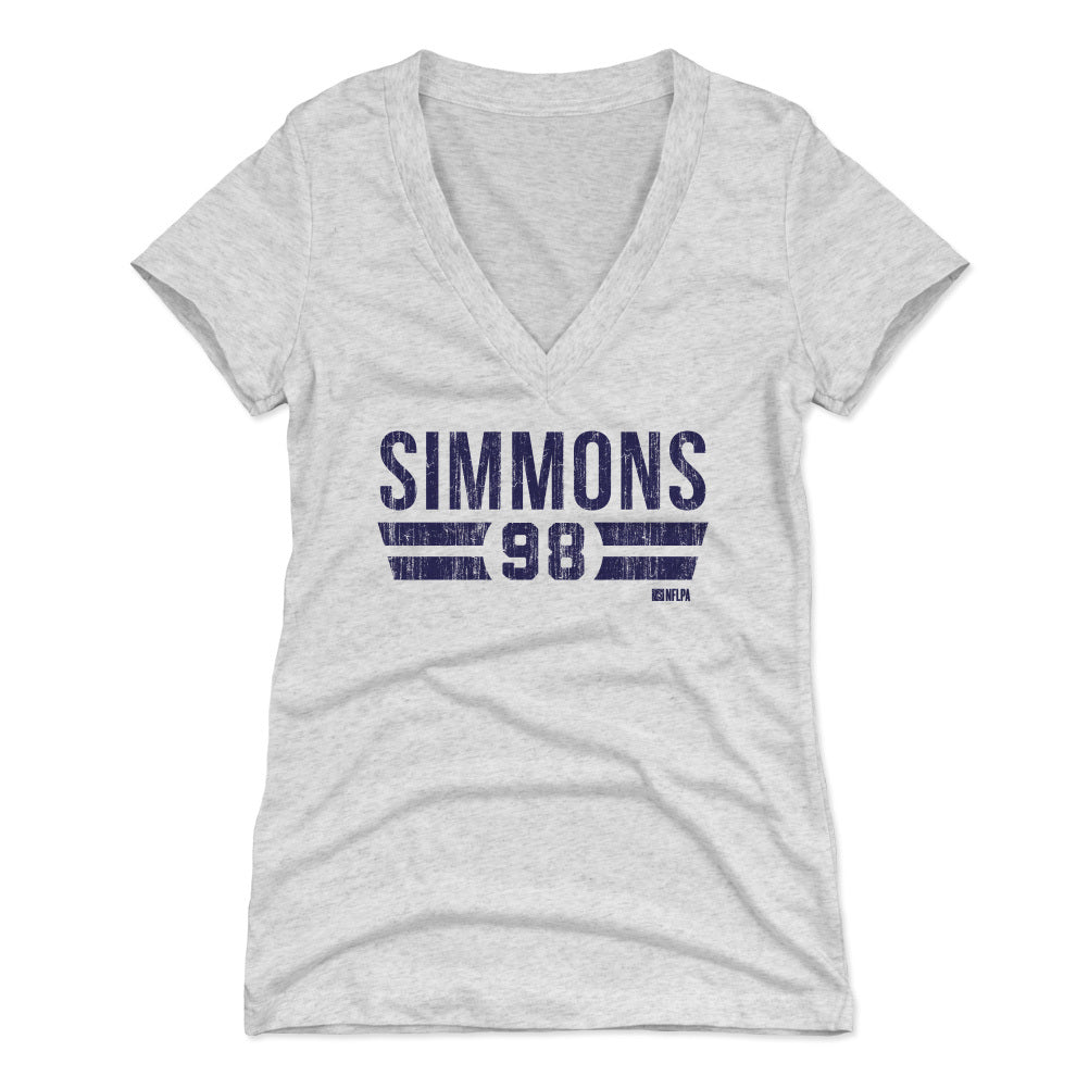 Jeffery Simmons Women&#39;s V-Neck T-Shirt | 500 LEVEL