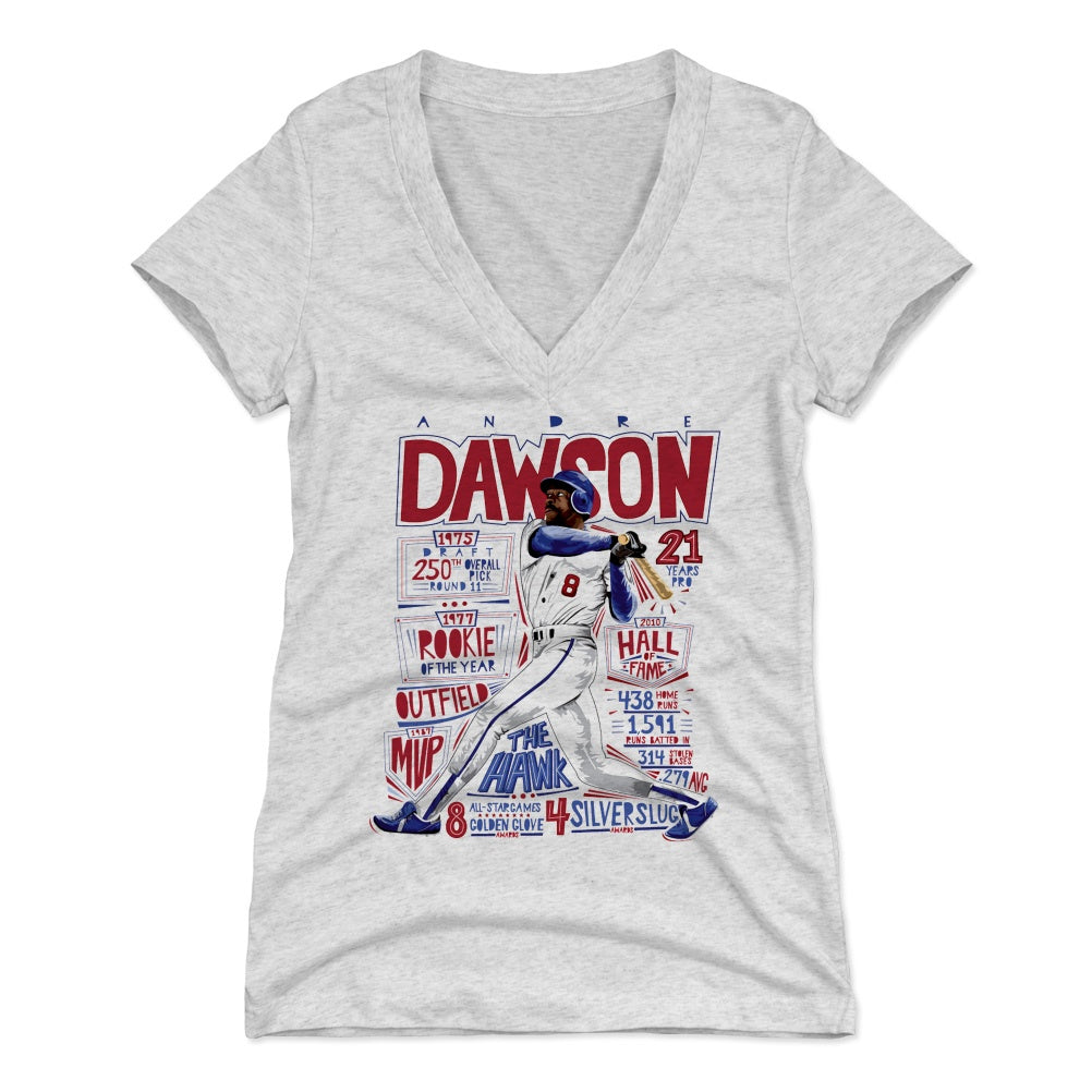 Andre Dawson Chicago Cubs Youth Royal Backer T-Shirt 