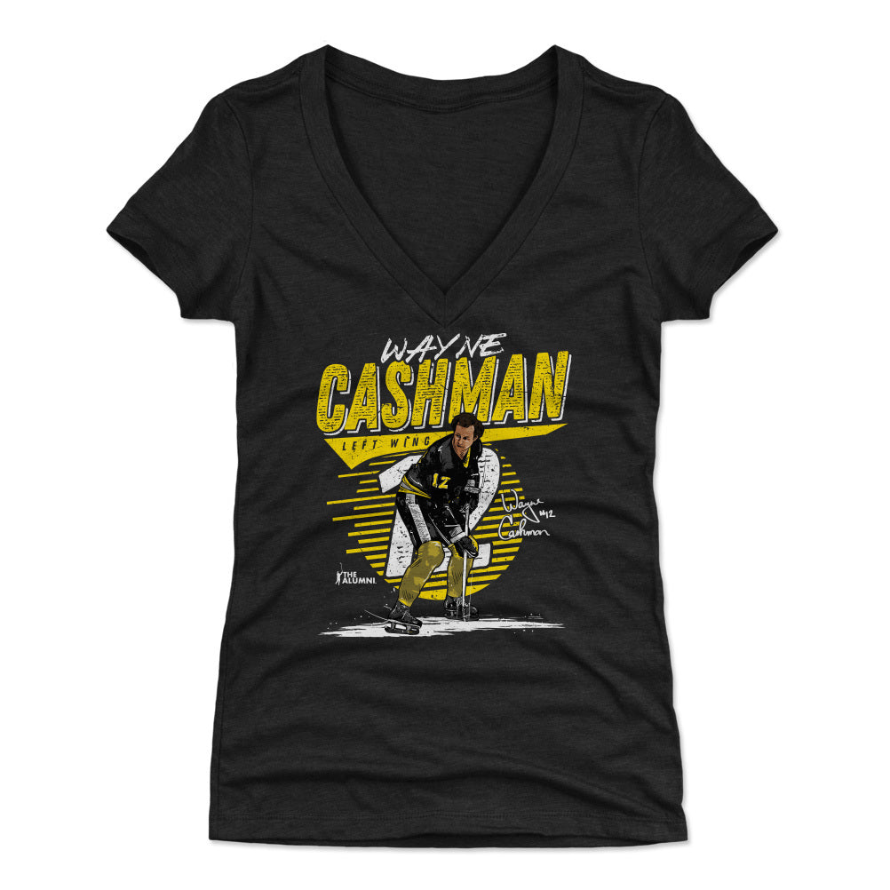 Wayne Cashman Women&#39;s V-Neck T-Shirt | 500 LEVEL