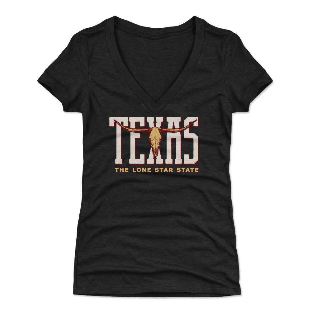 Texas Women&#39;s V-Neck T-Shirt | 500 LEVEL