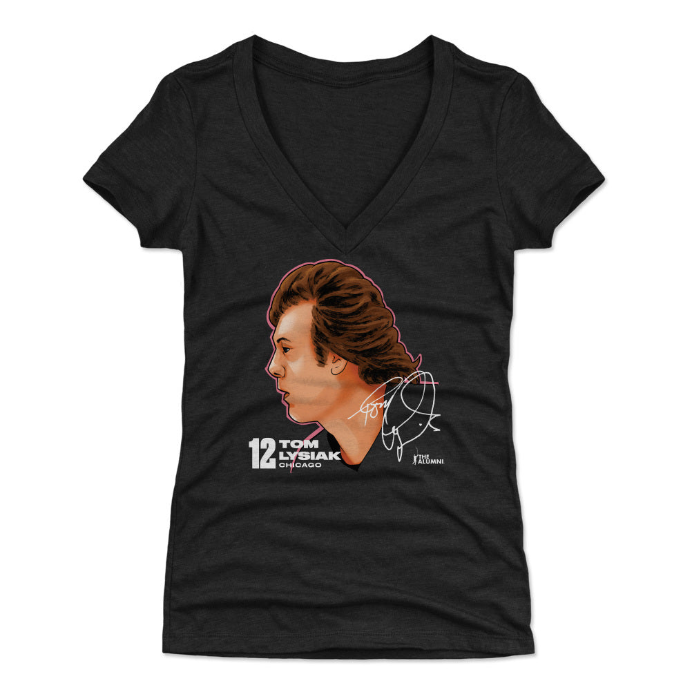 Tom Lysiak Women&#39;s V-Neck T-Shirt | 500 LEVEL