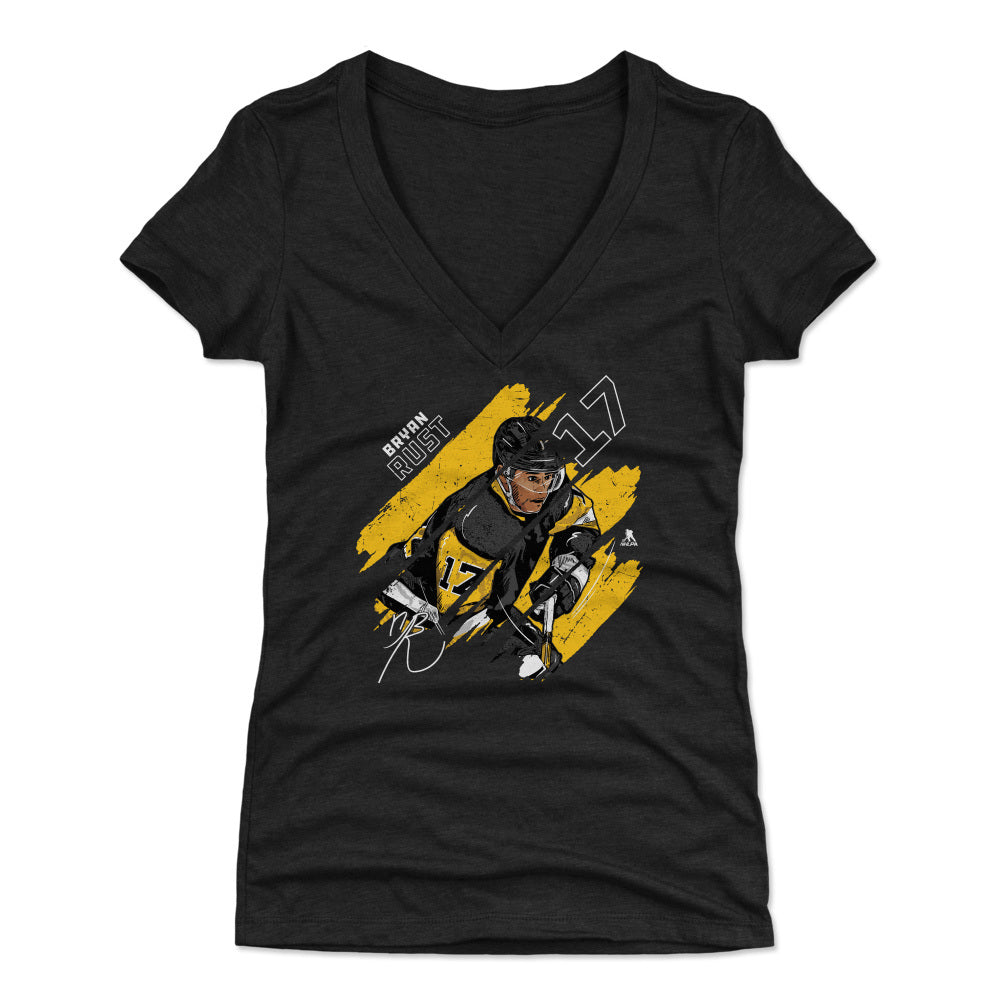 Bryan Rust Women&#39;s V-Neck T-Shirt | 500 LEVEL