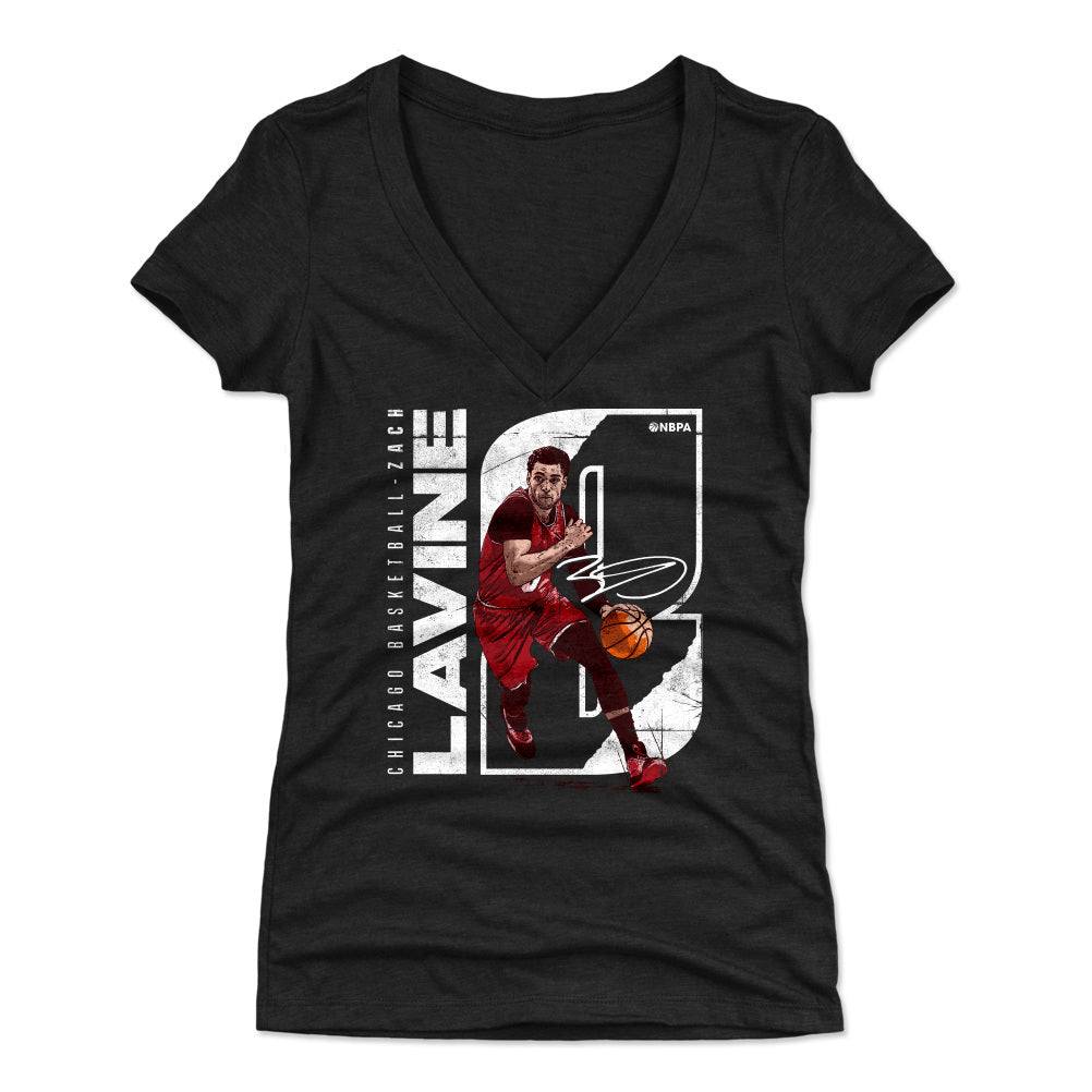 Zach LaVine Women&#39;s V-Neck T-Shirt | 500 LEVEL