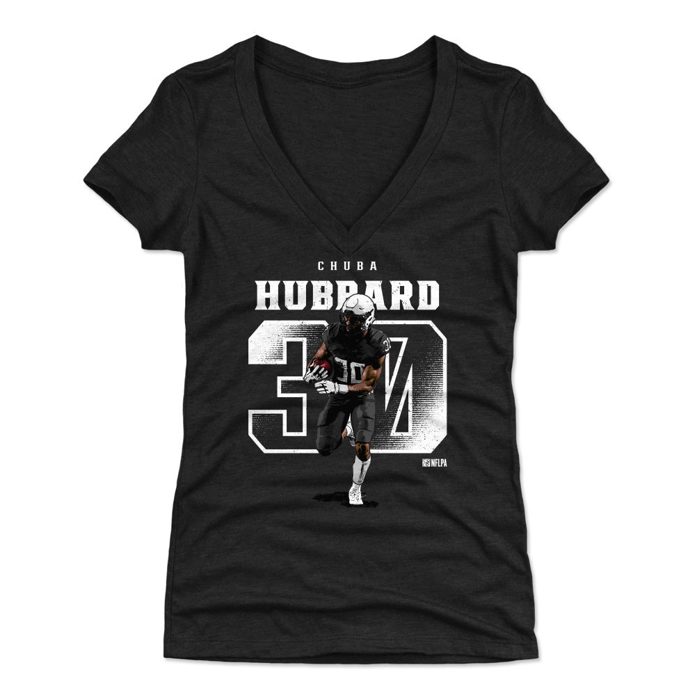 Chuba Hubbard Women&#39;s V-Neck T-Shirt | 500 LEVEL