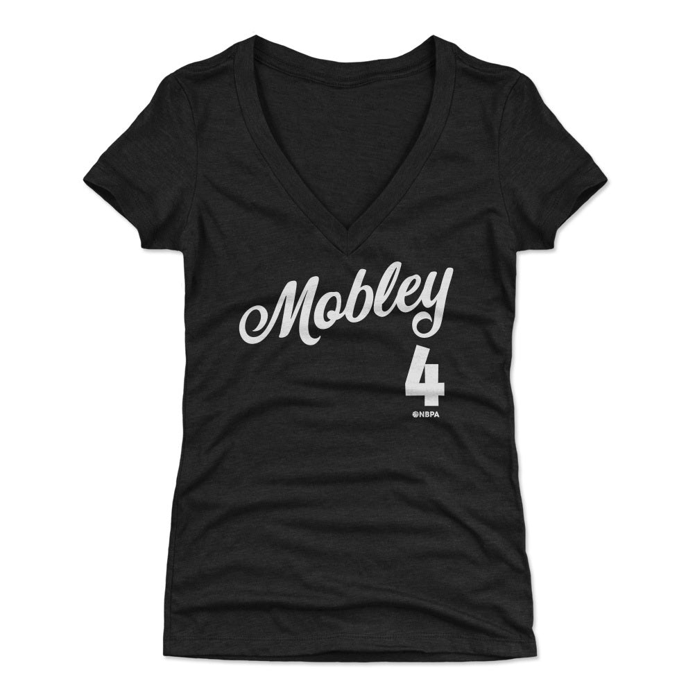 Evan Mobley Women&#39;s V-Neck T-Shirt | 500 LEVEL