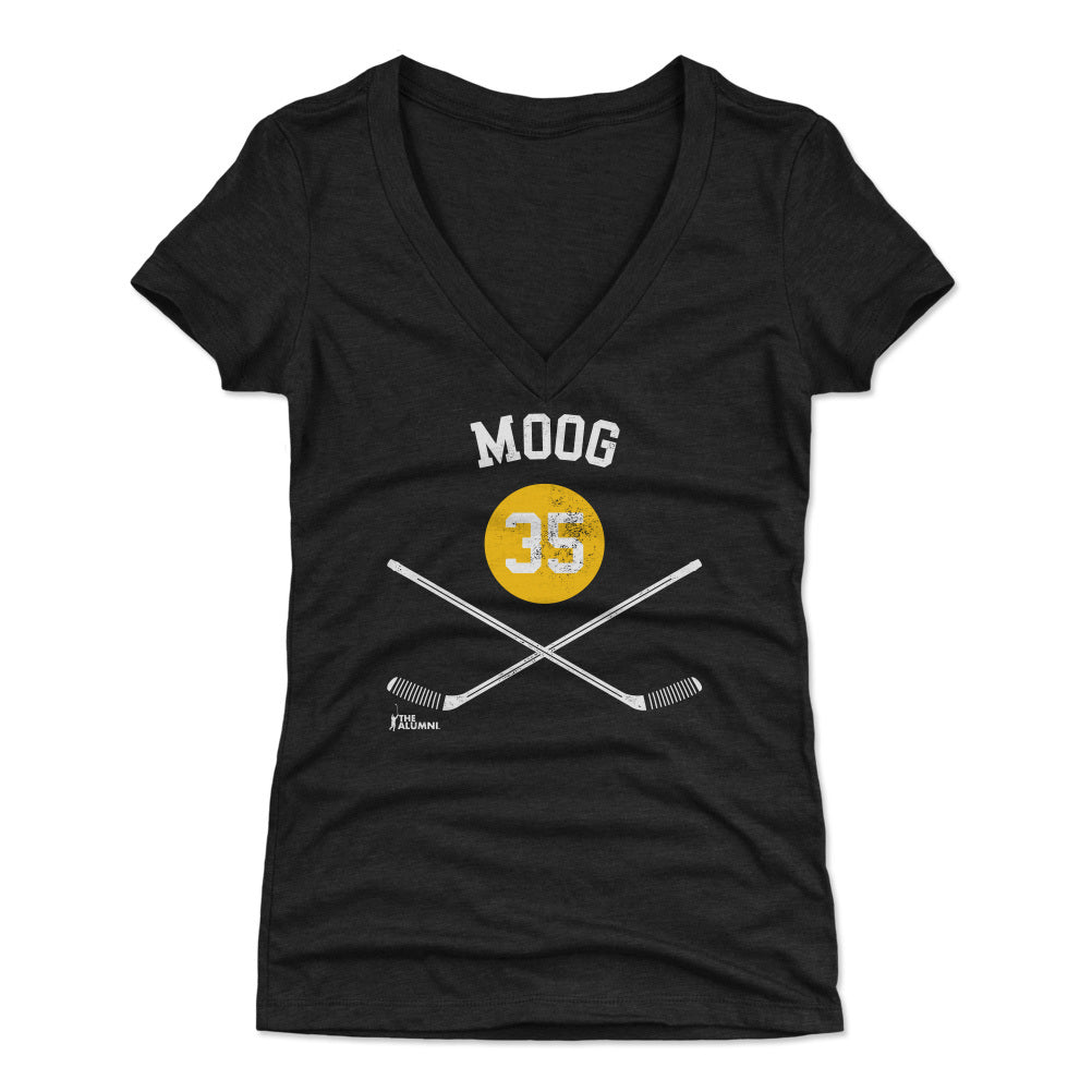 Andy Moog Women&#39;s V-Neck T-Shirt | 500 LEVEL