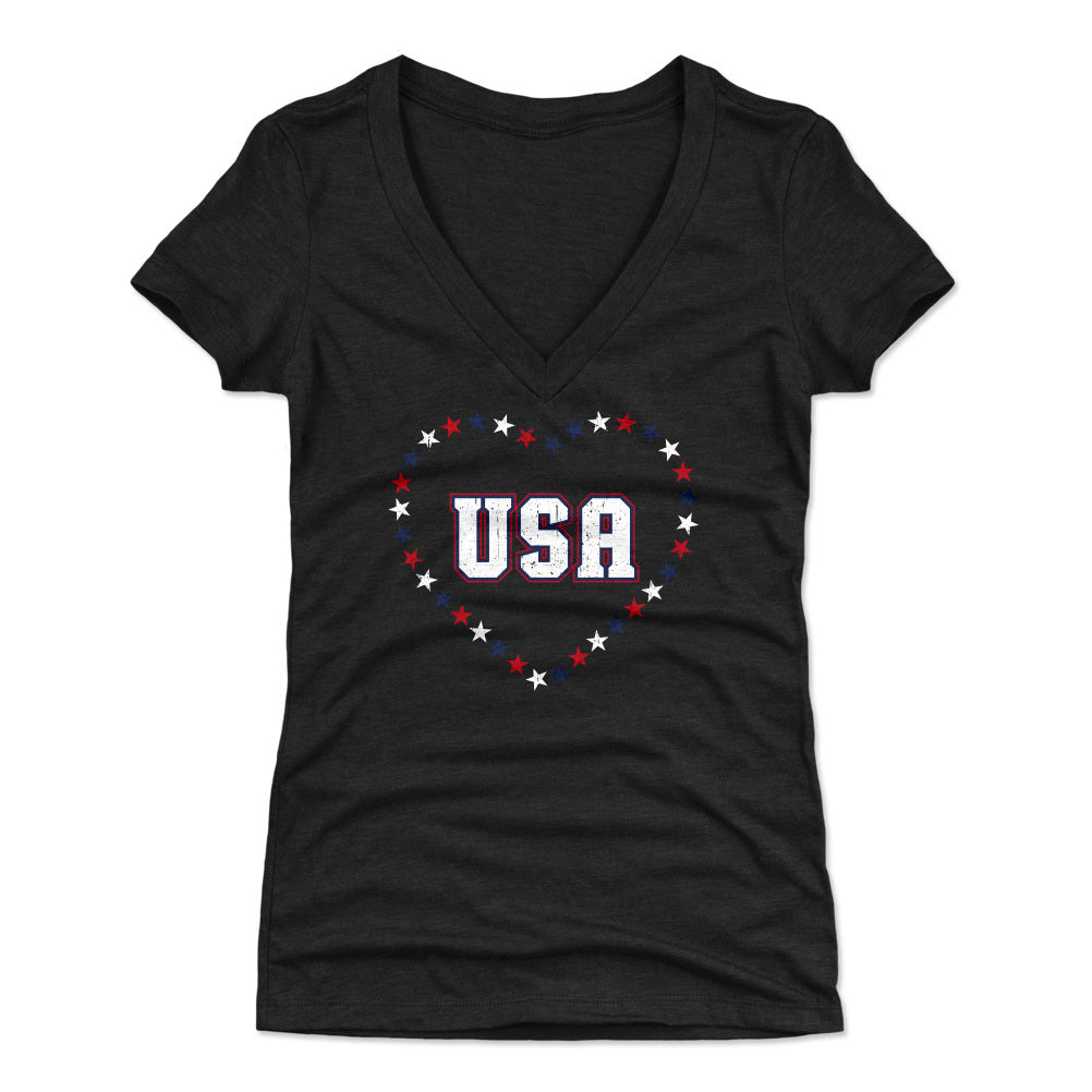 American Pride Women&#39;s V-Neck T-Shirt | 500 LEVEL