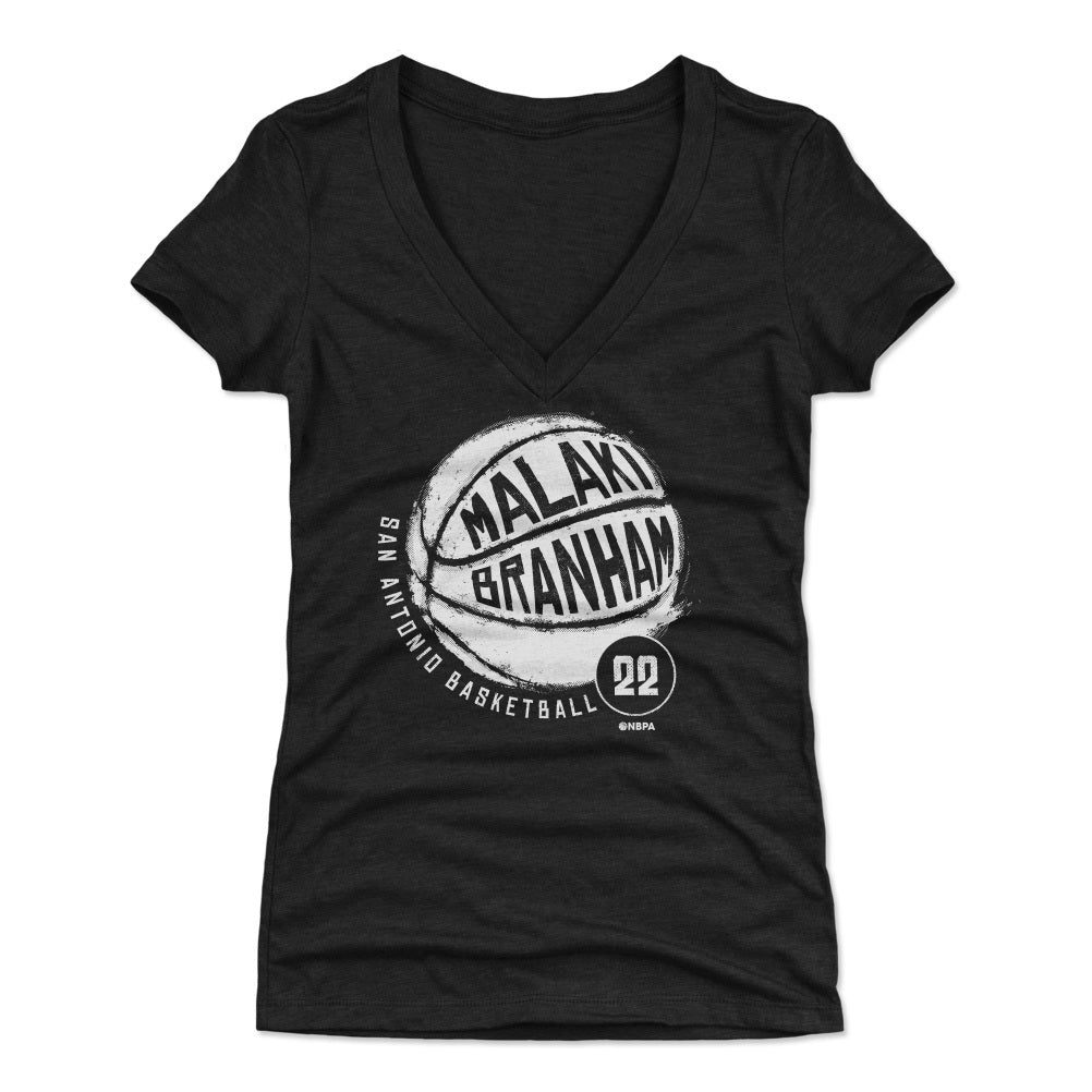 Malaki Branham Women&#39;s V-Neck T-Shirt | 500 LEVEL