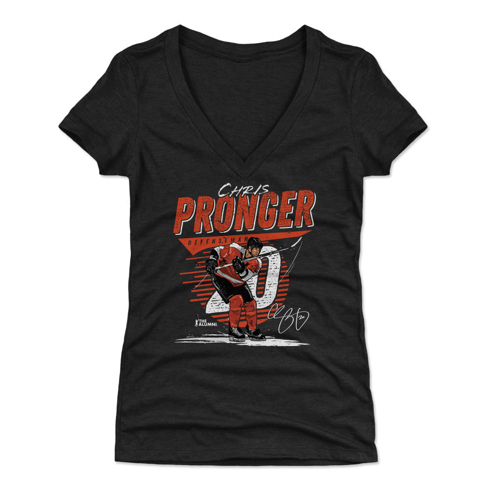 Chris Pronger Women&#39;s V-Neck T-Shirt | 500 LEVEL