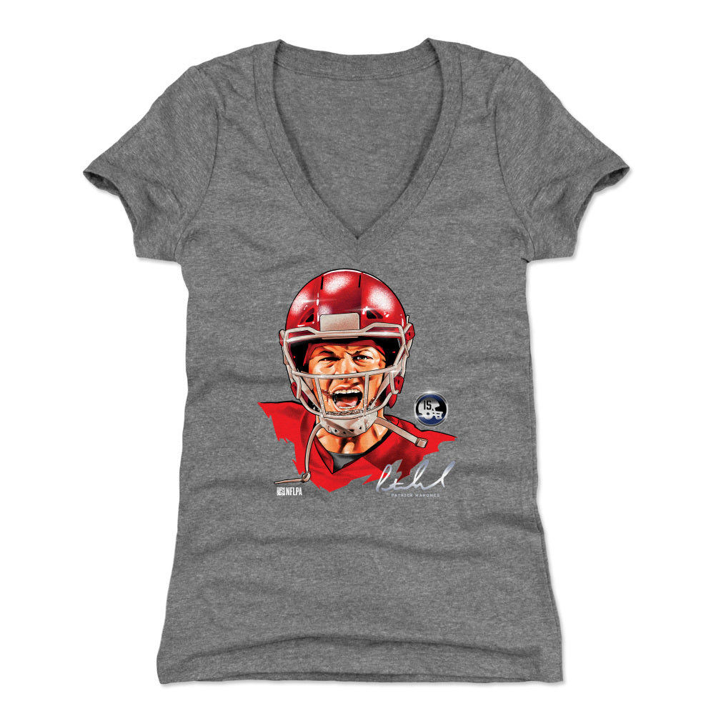 Patrick Mahomes Women&#39;s V-Neck T-Shirt | 500 LEVEL