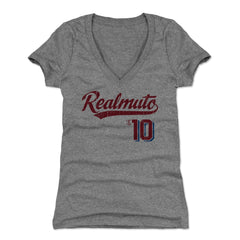 J.T. Realmuto Kids T-Shirt - Tri Ash - Philadelphia | 500 Level Major League Baseball Players Association (MLBPA)