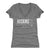 Hassan Haskins Women's V-Neck T-Shirt | 500 LEVEL