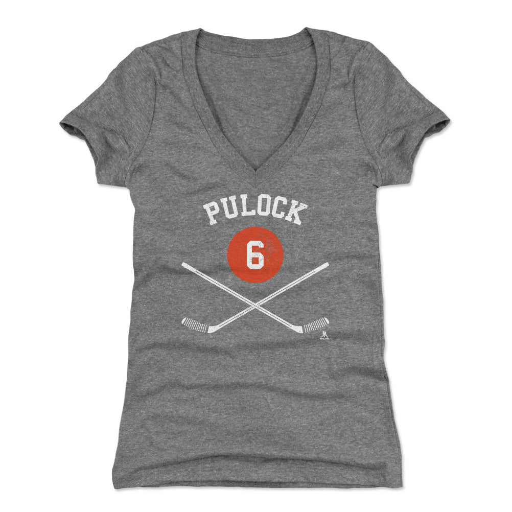 Ryan Pulock Women&#39;s V-Neck T-Shirt | 500 LEVEL