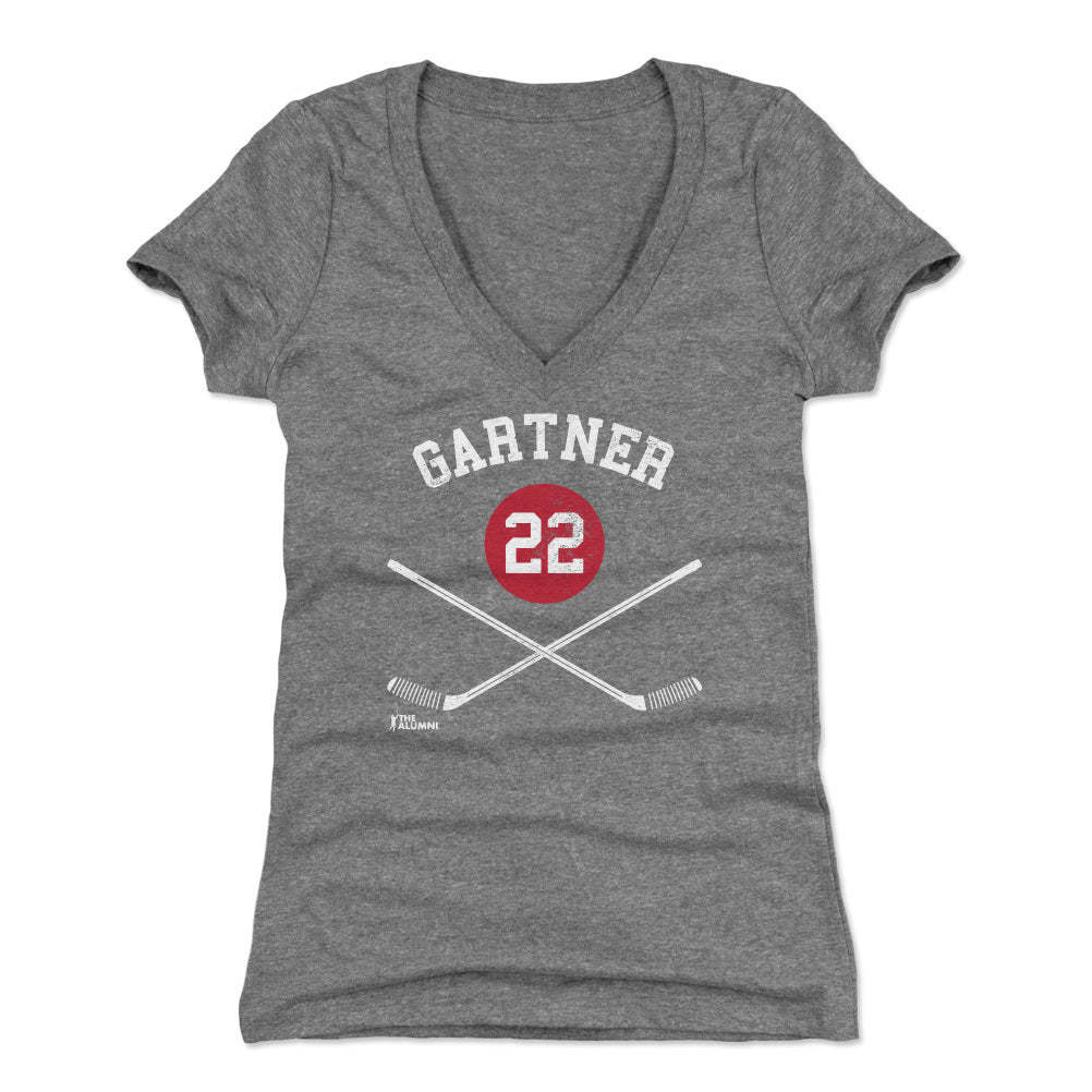 Mike Gartner Women&#39;s V-Neck T-Shirt | 500 LEVEL