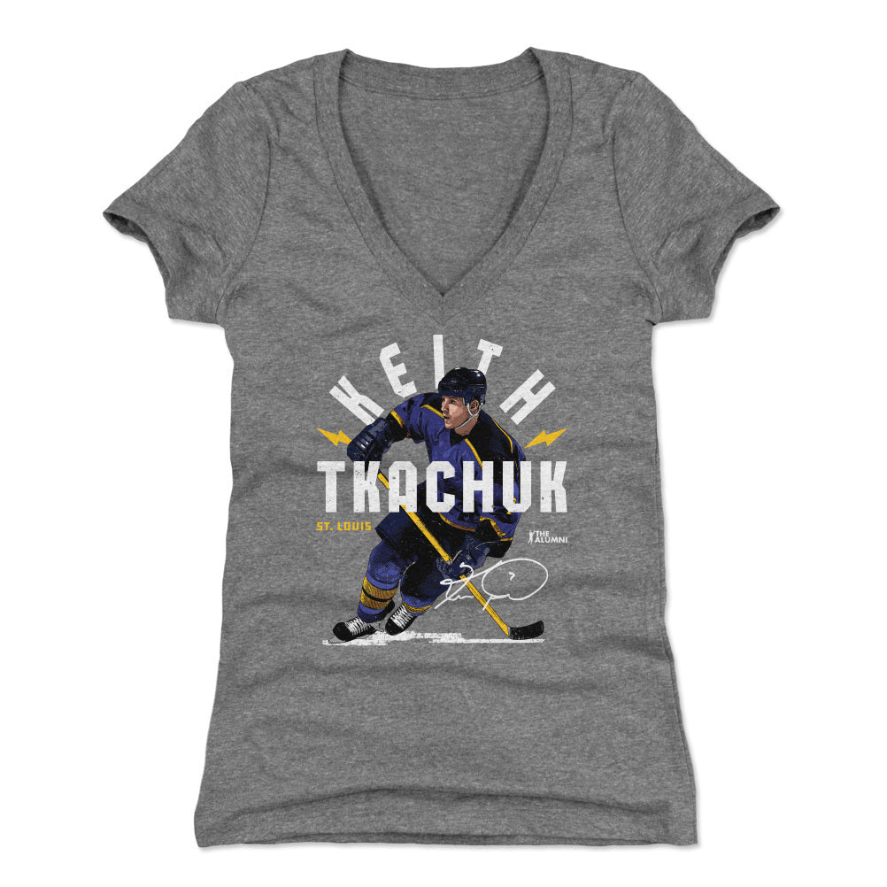 Keith Tkachuk Women&#39;s V-Neck T-Shirt | 500 LEVEL