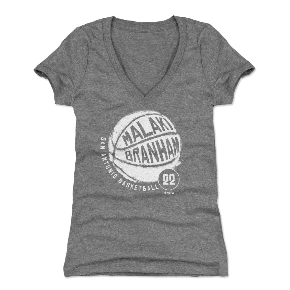 Malaki Branham Women&#39;s V-Neck T-Shirt | 500 LEVEL