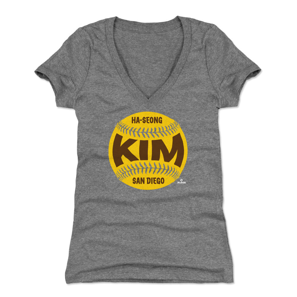 Ha-Seong Kim Women&#39;s V-Neck T-Shirt | 500 LEVEL