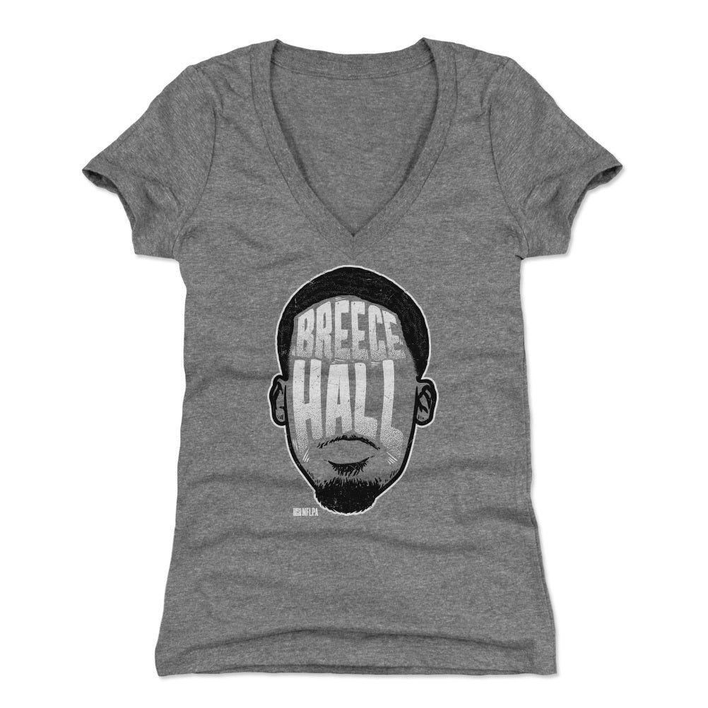 Breece Hall Women&#39;s V-Neck T-Shirt | 500 LEVEL