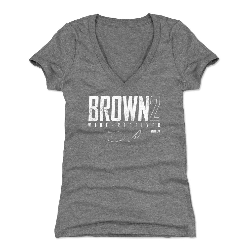 Trevon Diggs Dallas Cowboys Women's Navy by Backer T-Shirt 