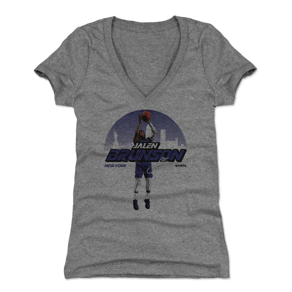 Jalen Brunson Women&#39;s V-Neck T-Shirt | 500 LEVEL