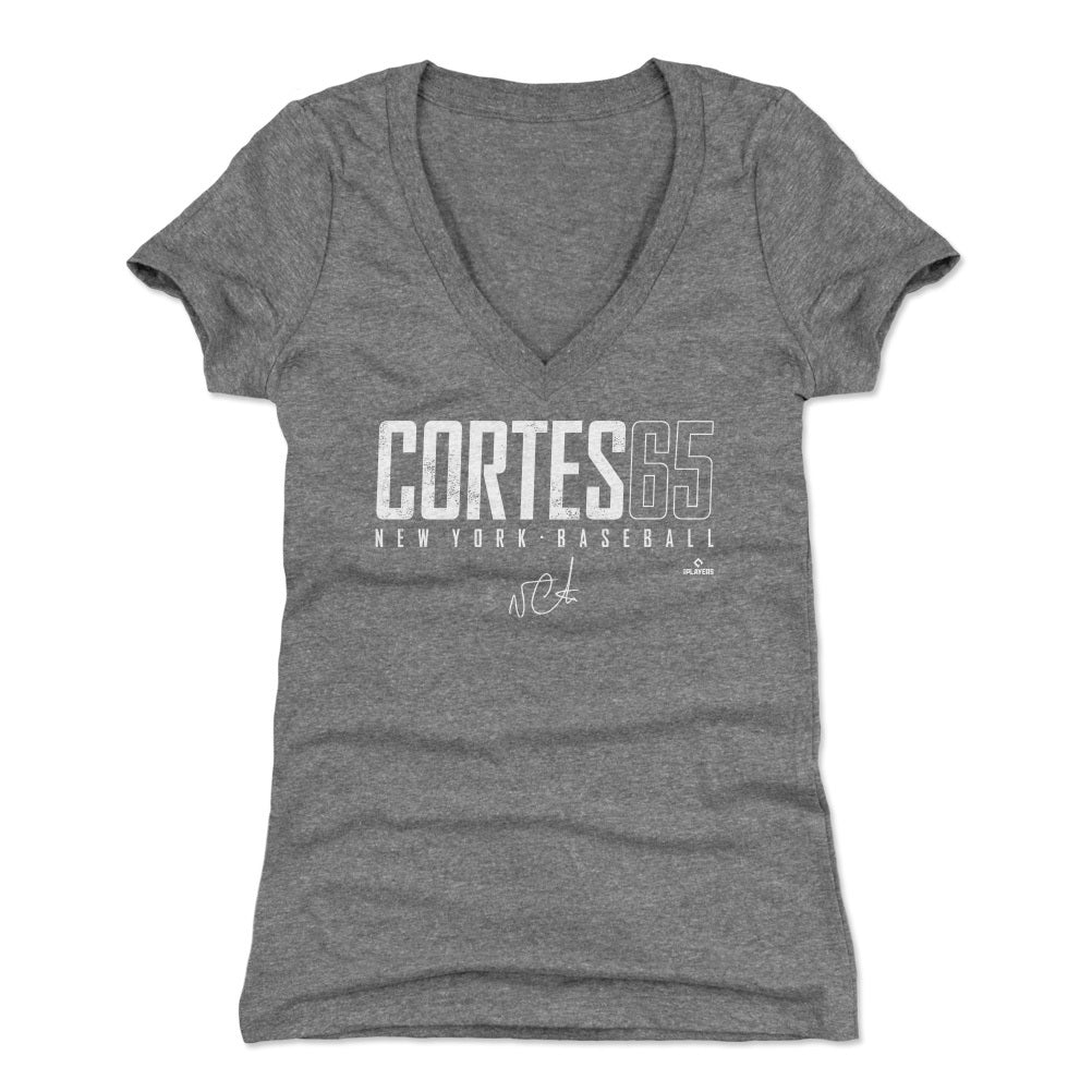 Nestor Cortes Women&#39;s V-Neck T-Shirt | 500 LEVEL