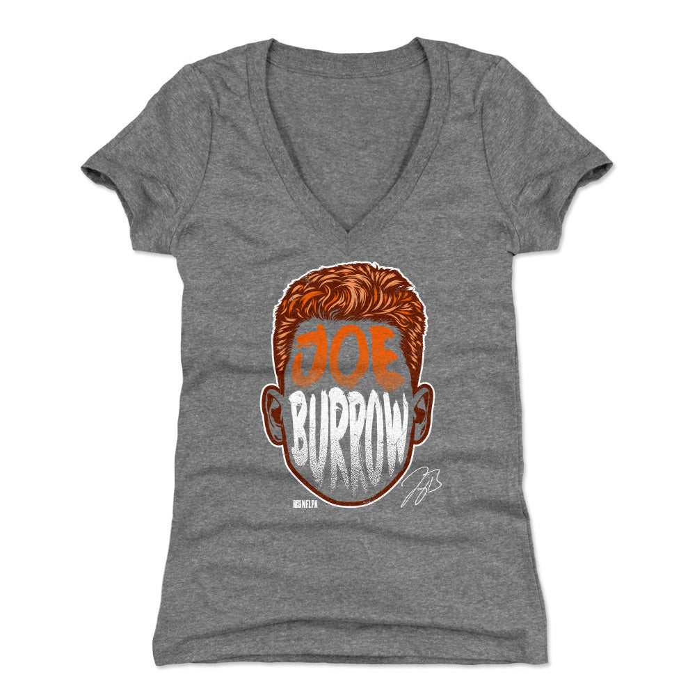 Joe Burrow Women&#39;s V-Neck T-Shirt | 500 LEVEL