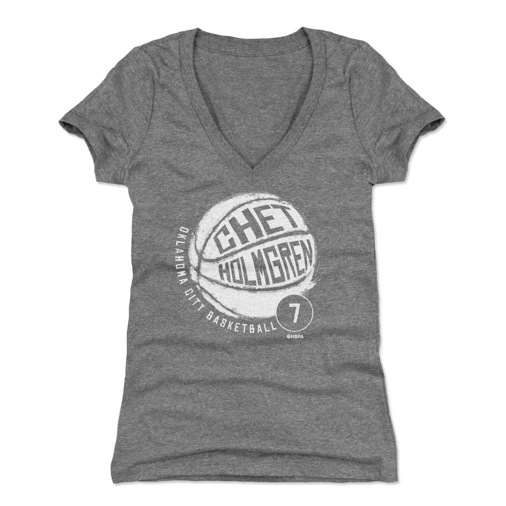 Chet Holmgren Women&#39;s V-Neck T-Shirt | 500 LEVEL