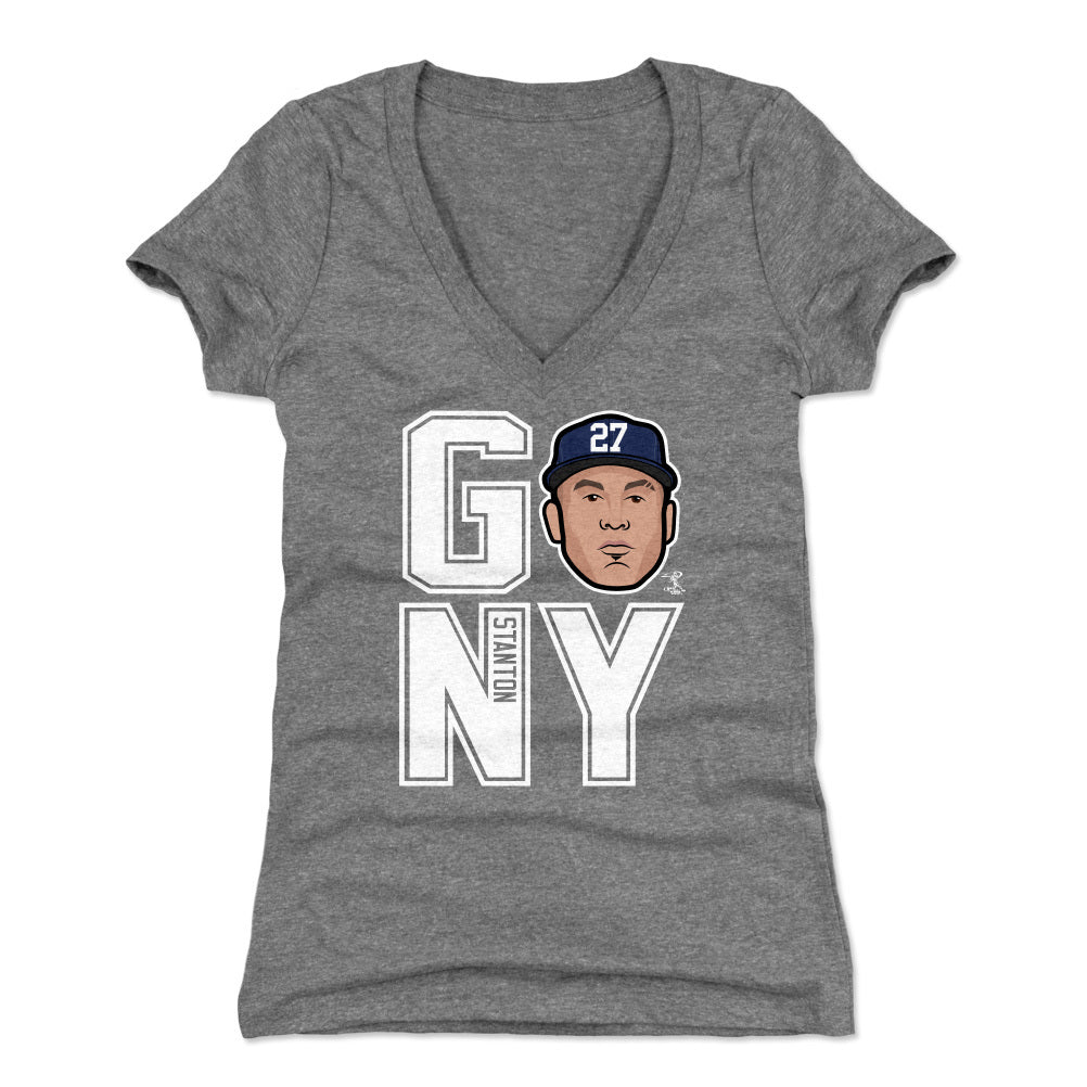 Giancarlo Stanton Women&#39;s V-Neck T-Shirt | 500 LEVEL