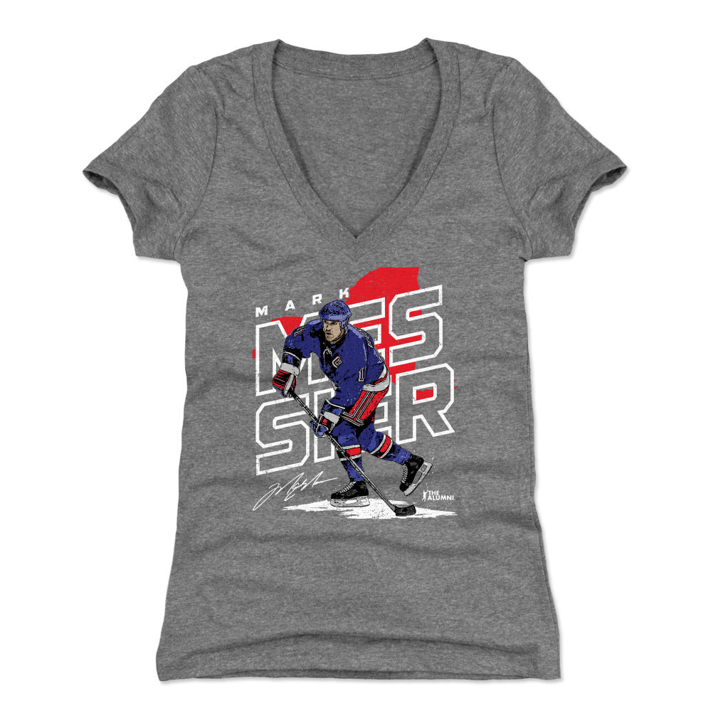 Mark Messier Women&#39;s V-Neck T-Shirt | 500 LEVEL