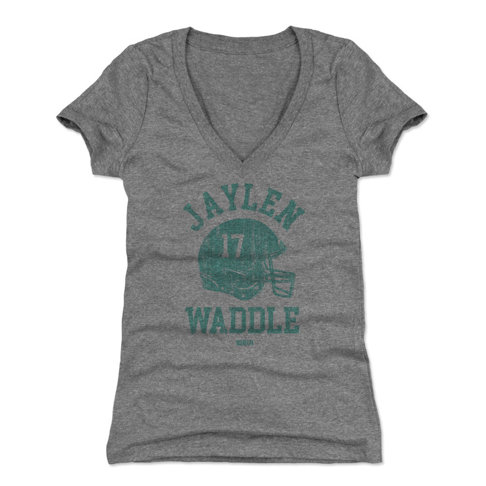 Jaylen Waddle Women&#39;s V-Neck T-Shirt | 500 LEVEL