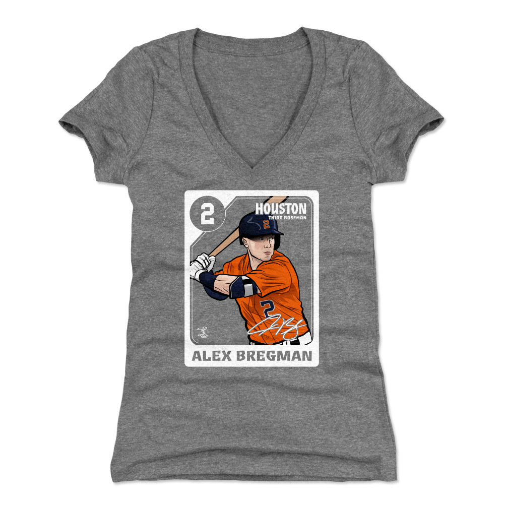 Houston Astros Men's 500 Level Alex Bregman Houston White T-Shirt