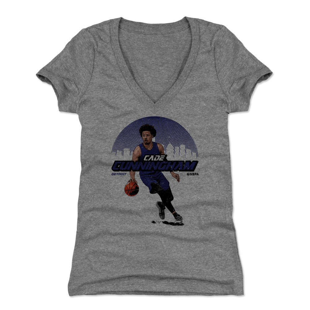 Cade Cunningham Women&#39;s V-Neck T-Shirt | 500 LEVEL