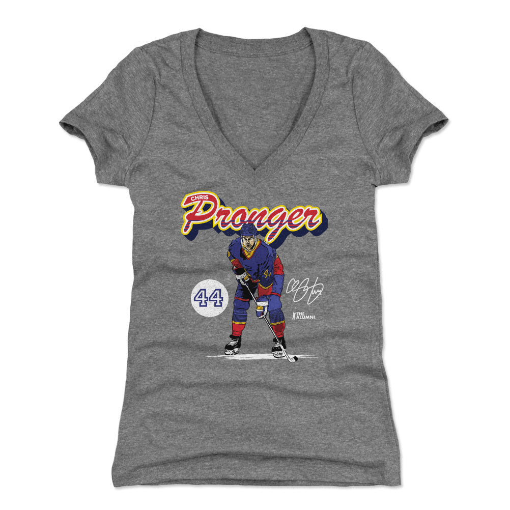 Chris Pronger Women&#39;s V-Neck T-Shirt | 500 LEVEL